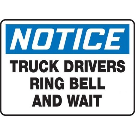 OSHA NOTICE Safety Sign TRUCK MTKC806VA